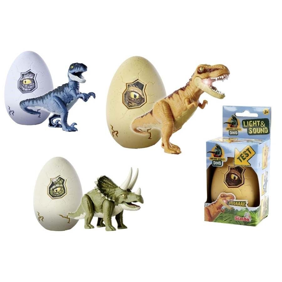 Işık ve Sesli Yumurta İçindeki Dinozor