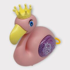 Kurmalı Işıklı Sevimli Flamingo - Pembe