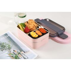 Vagonlife Çelik Lunch Box 1200 ML.