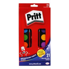 Pritt Suluboya 21 Renk Büyük Tablet