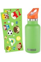 Skip Hop Spark Style Paslanmaz Çelik Suluk Yeşil