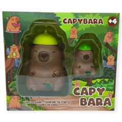 Sevimli Hayvanlar Serisi - Kapibara 2 ' li Figür Set