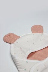 Bistyle Bloom White Organik Bel Destekli Kundak 75103 Ekru Gül Kurusu