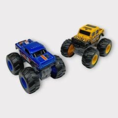 Mini Off-Road Araçlar 2'li - Sarı Lacivert