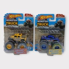 Mini Off-Road Araçlar 2'li - Sarı Lacivert