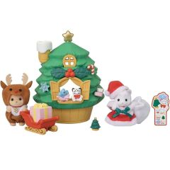 Sylvanian Families Bebek Noel Babanın Noel Evi