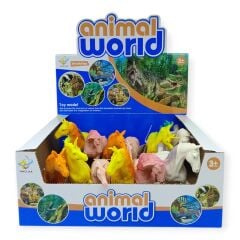 HJ888-9 - RENKLİ UNİCORN ATLAR STAND 12