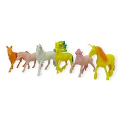 HJ888-9 - RENKLİ UNİCORN ATLAR STAND 12