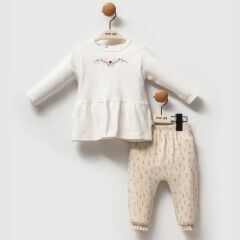 Moi Noi Kokina İkili Takım MNB5336 Bej