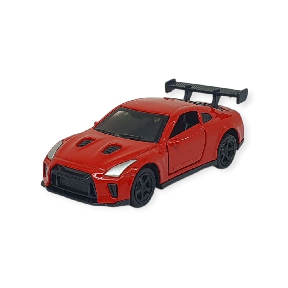 Çek Bırak Metal Küçük Arabalar 8 cm - 6411A-5 - Kırmızı