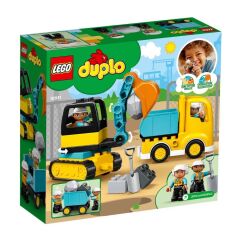 Lego Duplo İnşaat Kamyonu ve Paletli Kazıcı 10931