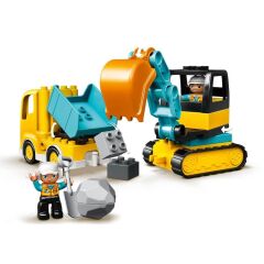Lego Duplo İnşaat Kamyonu ve Paletli Kazıcı 10931