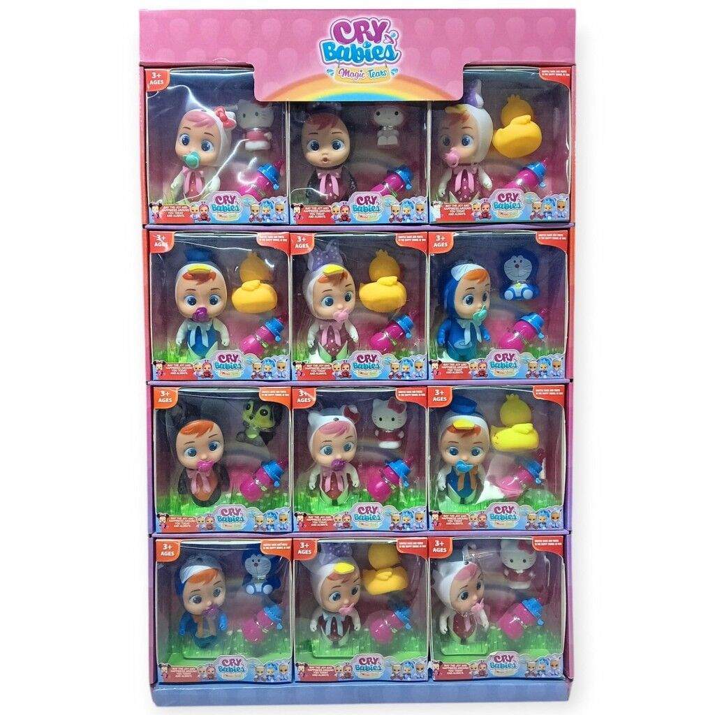 4024 - CRY BEBEK AKSESUARLI SET STAND 12