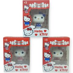 6019- HELLO KİTTY TEKLİ FİGÜR 3 AST STAND 12