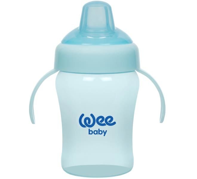 Wee Baby Colorful Akıtmaz Kulplu Antikolik Bardak 240ml 775