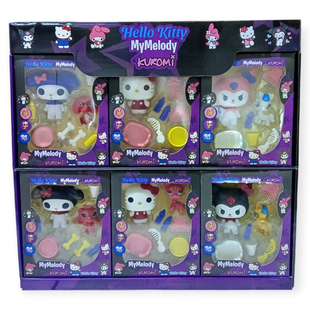 6020 - KUROMİ AKSESUARLI MİNİŞ OYUN SETİ STAND 12