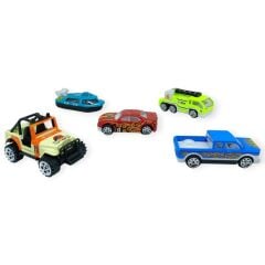 İş Araçları Serisi - Şehir Araç Seti 5 Parça 7 cm - TH733