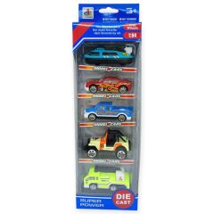 İş Araçları Serisi - Şehir Araç Seti 5 Parça 7 cm - TH733