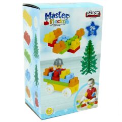 Pilsan Aksesuarlı Master Bloklar 24 Parça