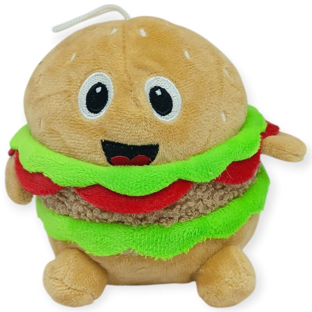 Peluş Sevimli Hayvanlar 13 cm - Hamburger