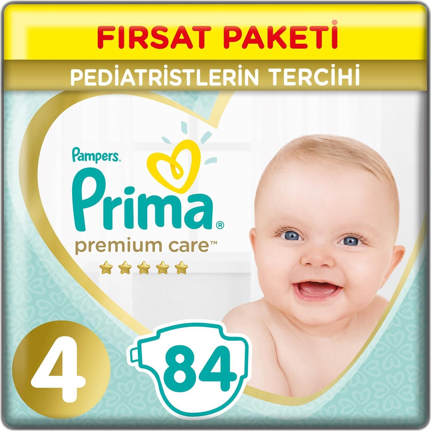 Prima Premium Care Fırsat Paketi 4 Beden 84 Adet