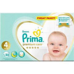 Prima Premium Care Fırsat Paketi 4 Beden 84 Adet