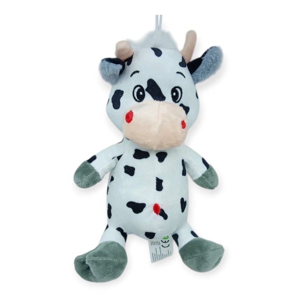 Peluş Sevimli Hayvanlar 25 cm - İnek