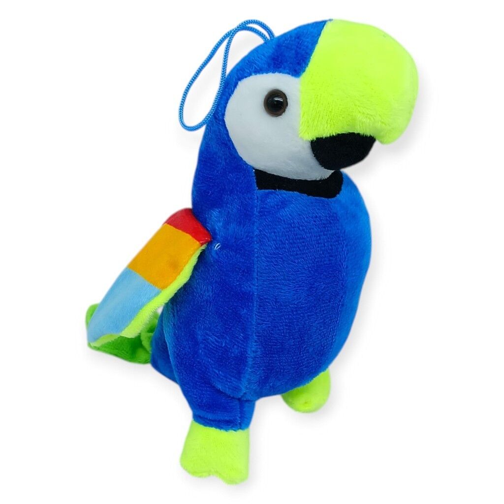 Peluş Sevimli Hayvanlar 25 cm - Mavi Papağan