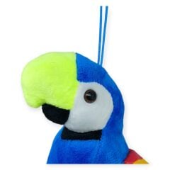 Peluş Sevimli Hayvanlar 25 cm - Mavi Papağan