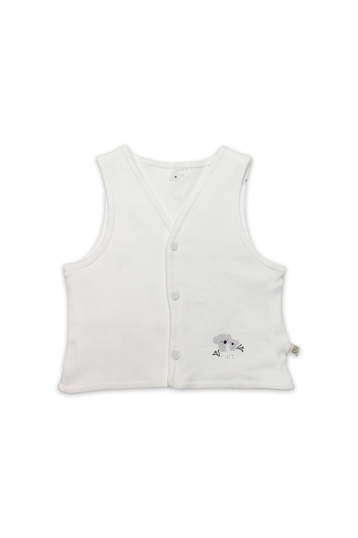 Bistyle Yelek Çift Taraflı Lıttle Koala 18109 Gri
