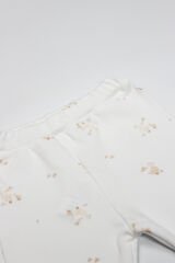 Bistyle Patikli Alt Welcome Baby Duck 16107 Sarı-Ekru