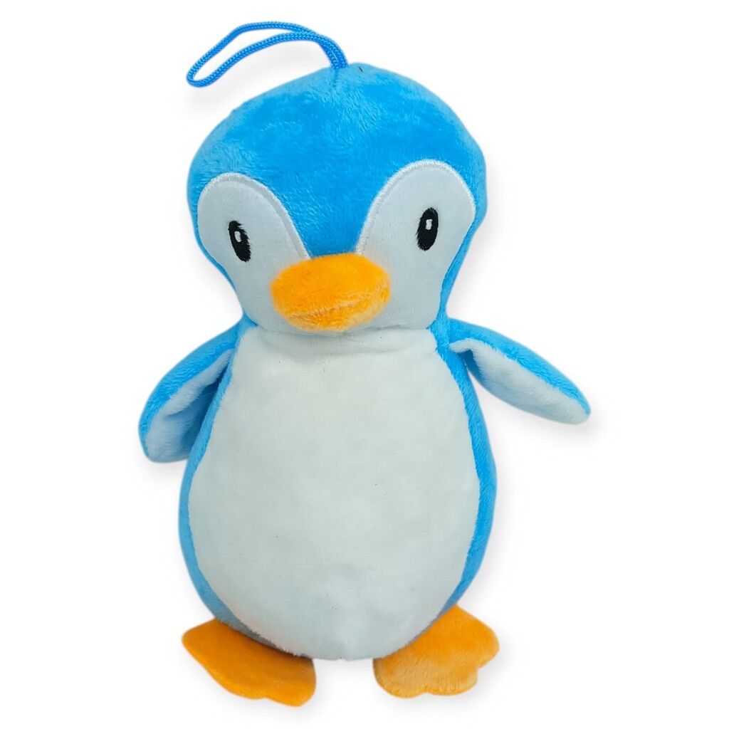 Peluş Sevimli Hayvanlar 25 cm - Mavi Penguen