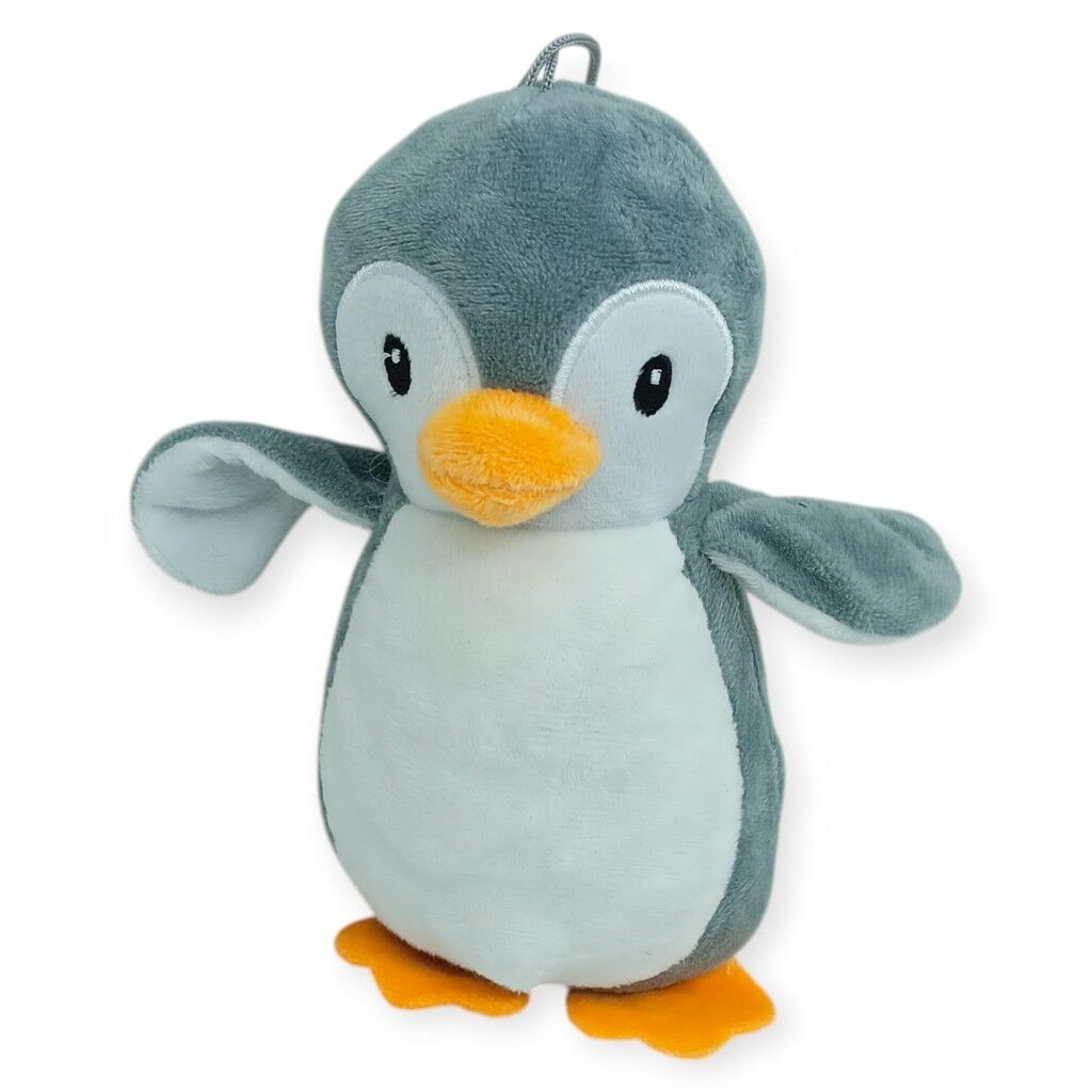 Peluş Sevimli Hayvanlar 25 cm - Gri Penguen