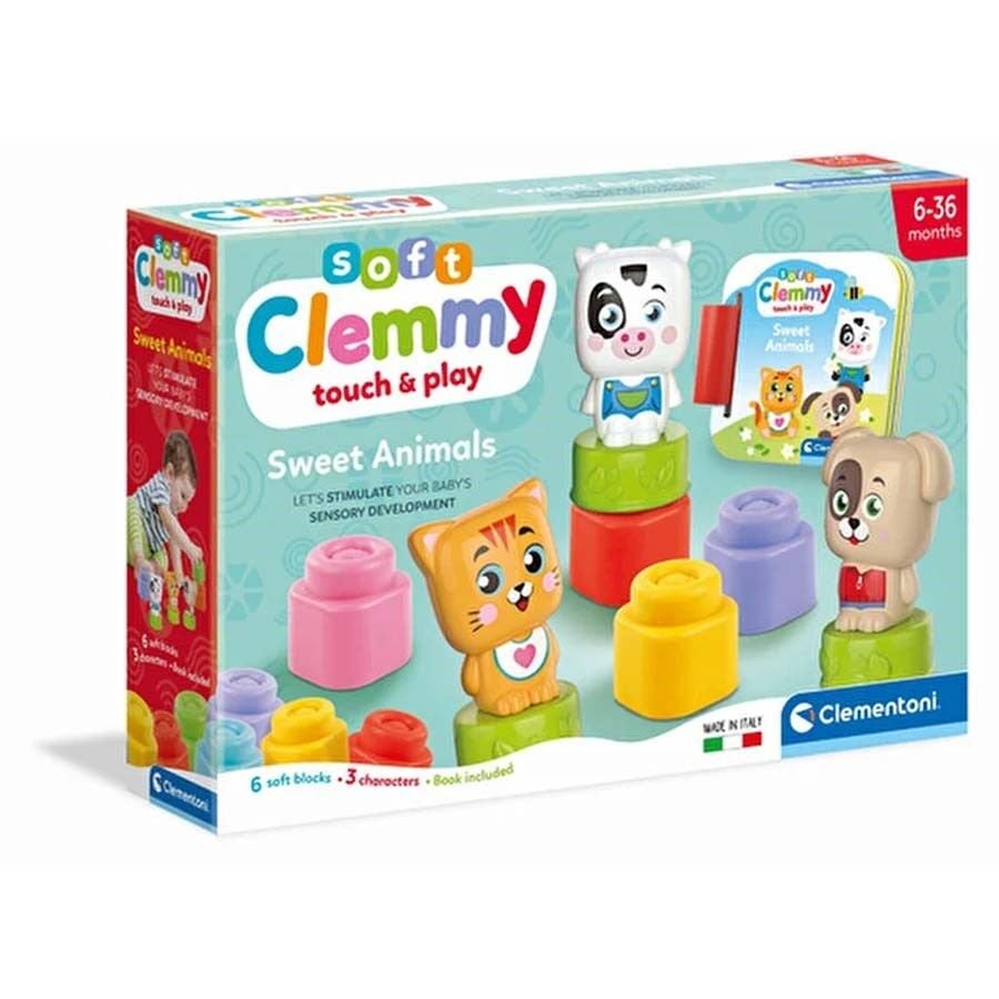 Soft Clemmy Yumuşak Blok Sevimli Hayvanlar