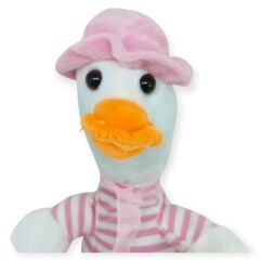 Peluş Sevimli Hayvanlar 25 cm - Pembe Ördek