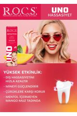R.O.C.S.Uno Sensitive Hassas Dişlere Özel Diş Macunu 60 ml