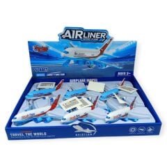 JW567-122 - SÜRTMELİ YOLCU UÇAK 15 CM 6