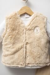 U.S. Polo Assn 3'lü Takım USB2779 Bej