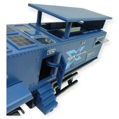 Metal Tır 1:24 - Sesli Işıklı Karavan Tır 39 cm - Lacivert