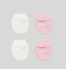 Bistyle 2Li Penye Eldiven Basıc 90108 Pembe