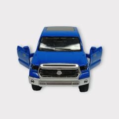 Çek Bırak Metal Araba Sesli Işıklı - Mavi