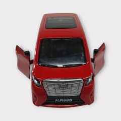 Çek Bırak Metal Araba Sesli Işıklı - Kırmızı