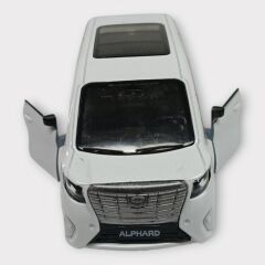 Çek Bırak Metal Araba Sesli Işıklı - Beyaz