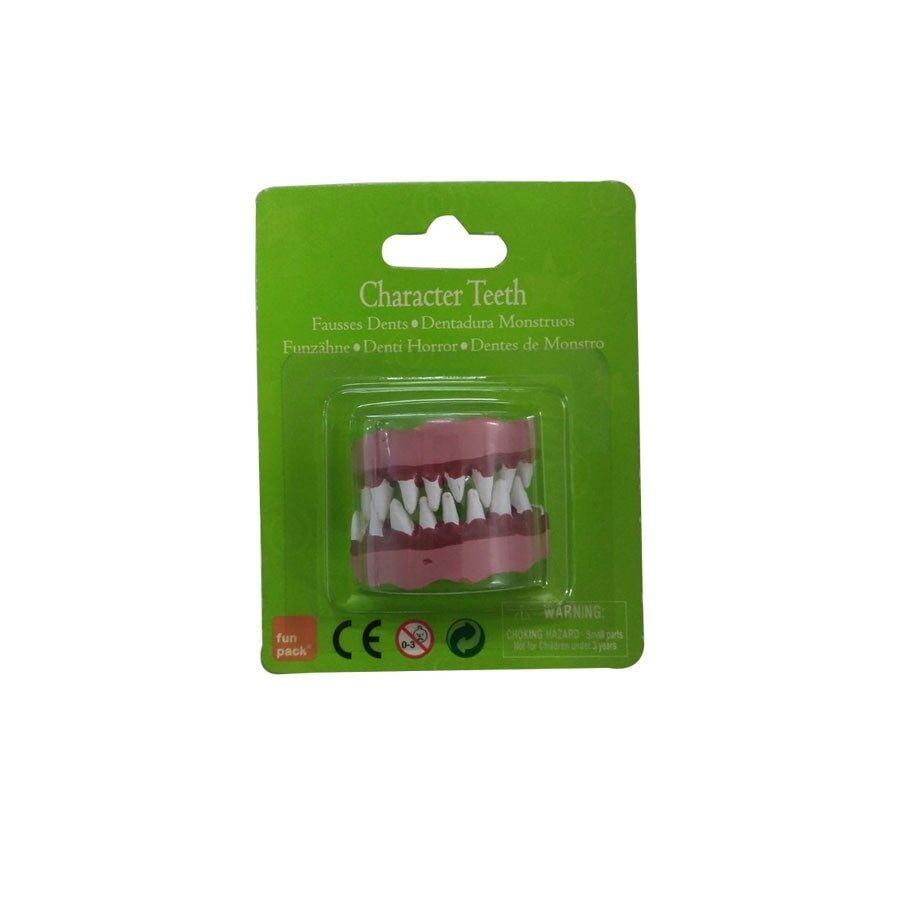 Şaka Korku Takma Diş Pvc  Adedi(Çocuklar İçin)