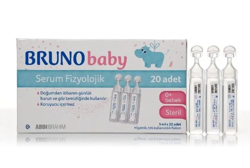 Bruno Baby Serum Fizyolojik 5 ml x 20 Flakon