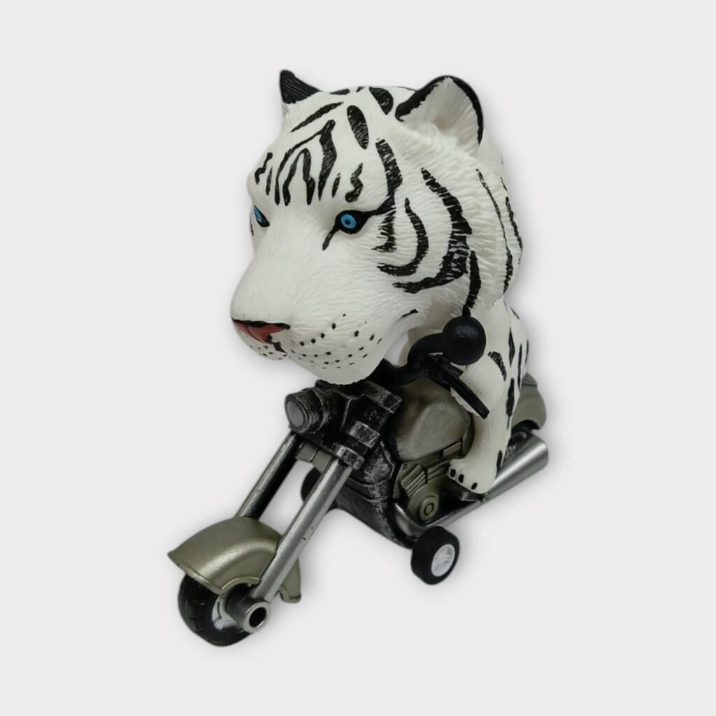 Koca Kafalı Sürücü Hayvan Figür - Kaplan