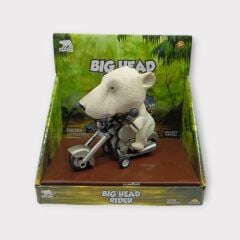 Koca Kafalı Sürücü Hayvan Figür - Beyaz Ayı