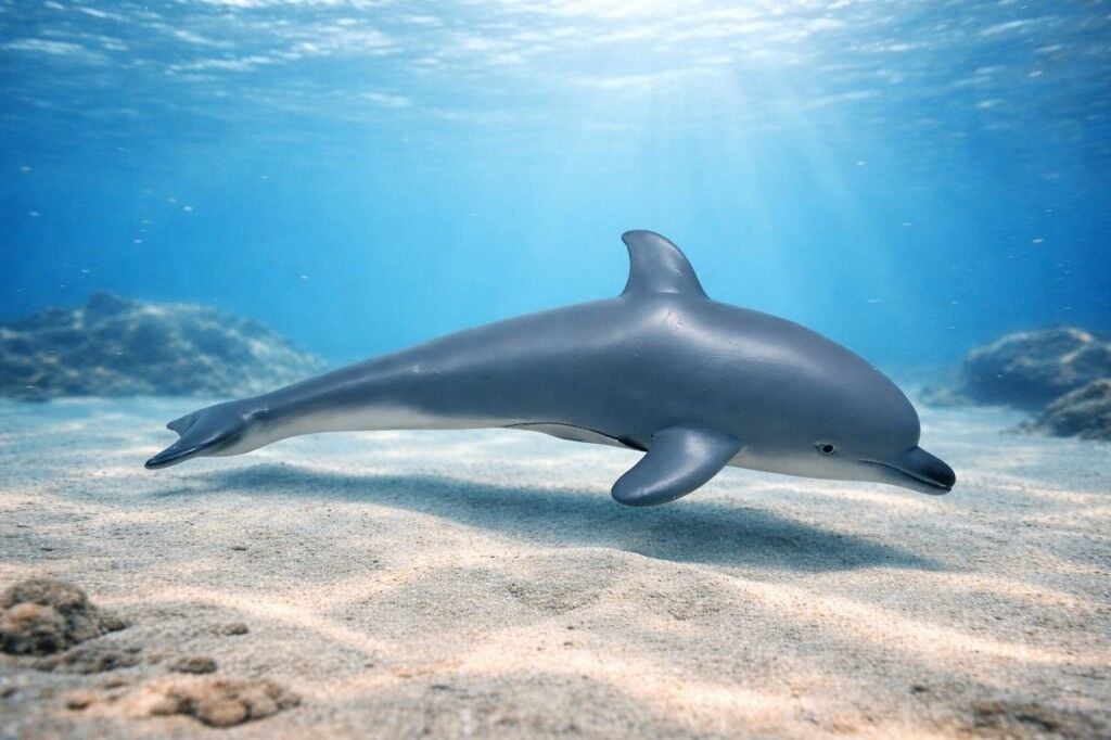 Deniz Hayvanları Serisi - Yunus 28 cm