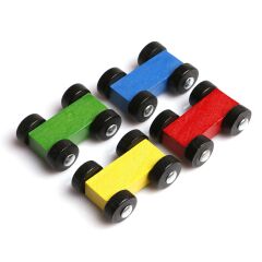 Play Wood Ahşap Otopark 5 Araba İlaveli 382
