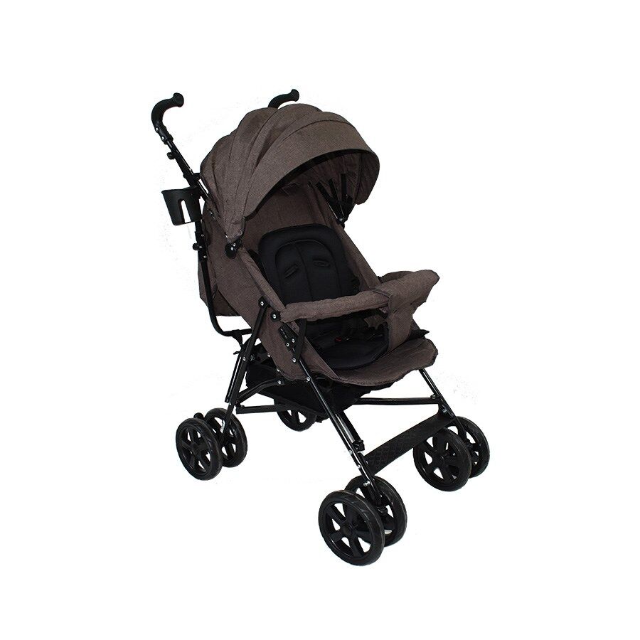 Sa7 Baston Bebek Arabası Kahverengi